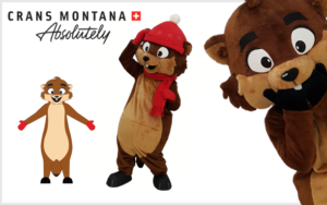 Mascotte sur-mesure Crans Montana